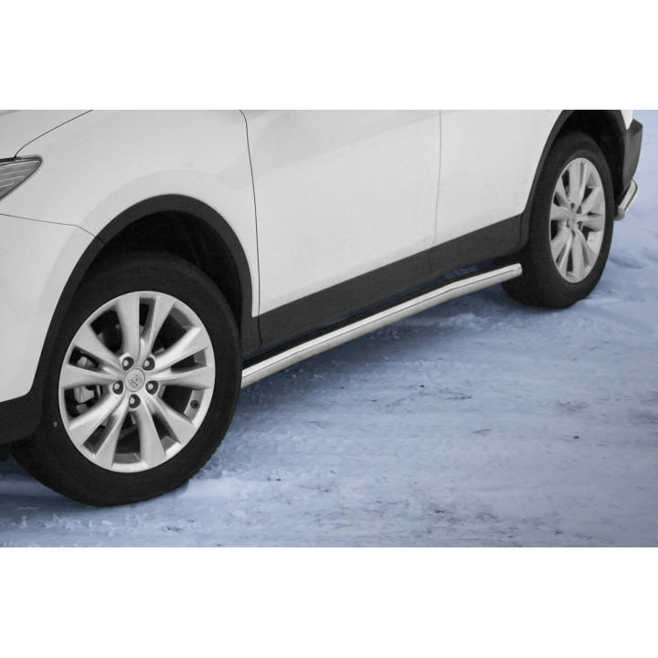 Praguri Laterale, Steeler 4x4 Side Bars, Culoare Argintiu, Toyota RAV4 2013 - 2016 - EDK.ro