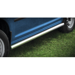 Praguri Laterale, Steeler 4x4 Side Bars, Culoare Argintiu, Volkswagen Caddy 2010 - 2020 - EDK.ro