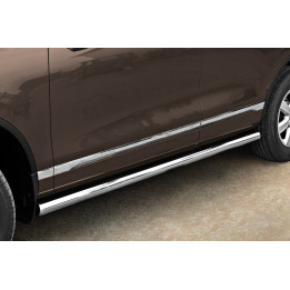 Praguri Laterale, Steeler 4x4 Side Bars, Culoare Argintiu, Volkswagen Touareg 2011 - 2015 - EDK.ro
