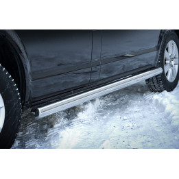 Praguri Laterale, Steeler 4x4 Side Bars, Culoare Argintiu, Volkswagen Transporter T5 2003 - 2015 - EDK.ro