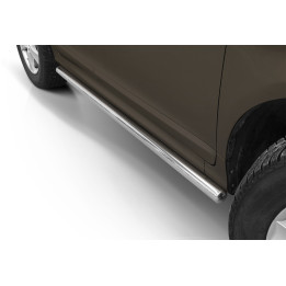 Side Steps, Steeler 4x4 Side Bars, Color Silver, Volvo XC60 2014 - 2017 - EDK.ro