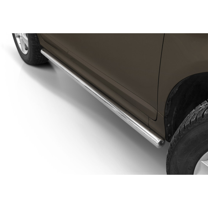 Side Steps, Steeler 4x4 Side Bars, Color Silver, Volvo XC60 2014 - 2017 - EDK.ro