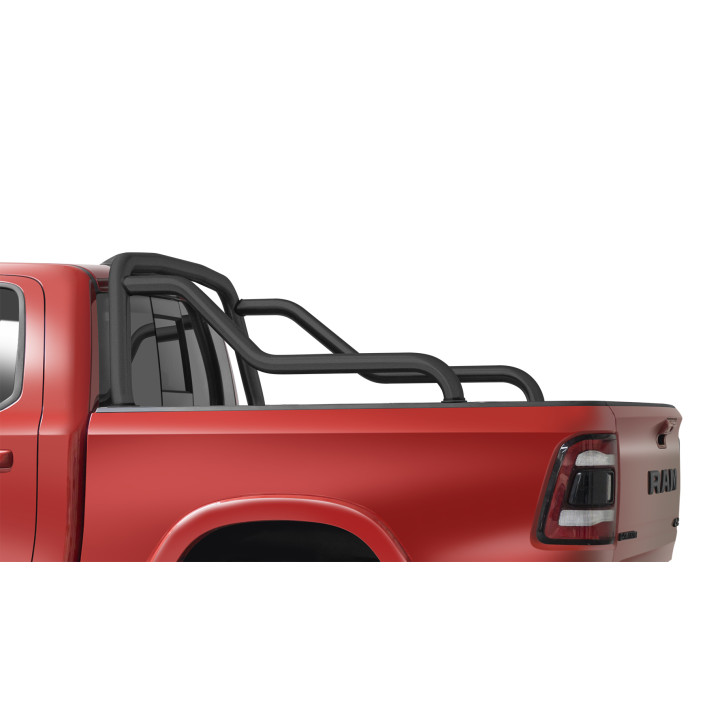 Stainless Steel Rollbar, Steeler 4x4 Single Hoop, Silver Color, Dodge RAM 1500 2019 - Present - EDK.ro