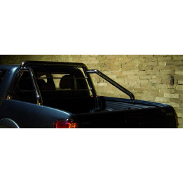 Stainless Steel Rollbar, Steeler 4x4 Single Hoop, Silver Color, Mitsubishi L200 2006 - 2009 - EDK.ro