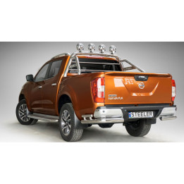 Rollbar Inox, Steeler 4x4 Single Hoop, Culoare Argintiu, Nissan Navara 2015 - Prezent - EDK.ro