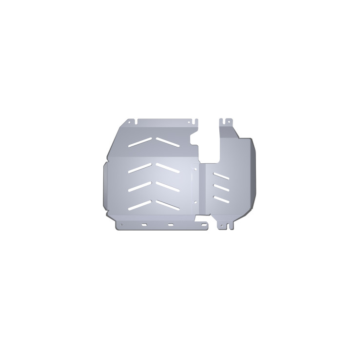 Aluminium Engine Skid Plate, Steeler 4x4, Ford Ranger 2019 - 2022 - EDK.ro