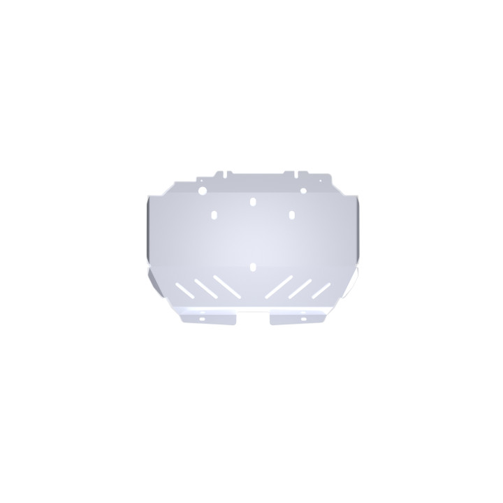 Aluminium Radiator Skid Plate, Steeler 4x4, Ford Ranger 2019 - 2022 - EDK.ro