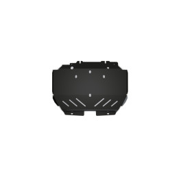 Steel Radiator Skid Plate, Steeler 4x4, Ford Ranger 2019 - 2022 - EDK.ro