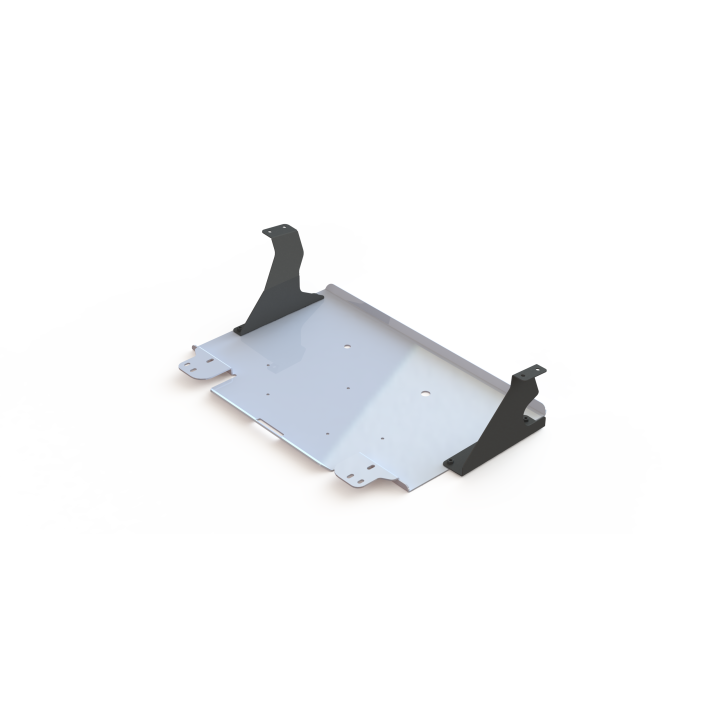 Aluminium Skid Plate for Engine Compartment and Transmission (Rear Wheel Drive/4x4), Steeler 4x4, Ford Transit 2019 - Present - 