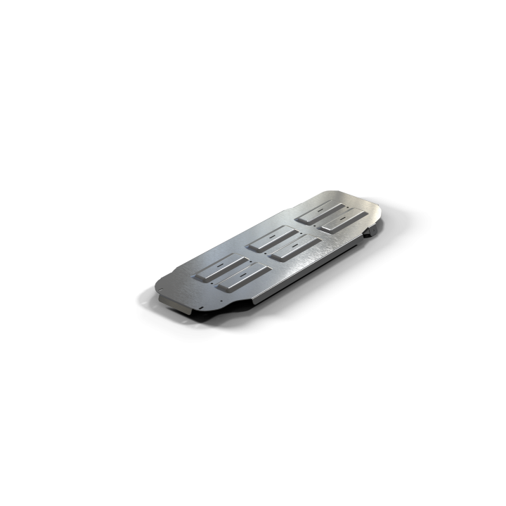 Aluminium Skid Plate for Reinforced Fuel Tank, Steeler 4x4, Isuzu D-Max 2020 - Present - EDK.ro