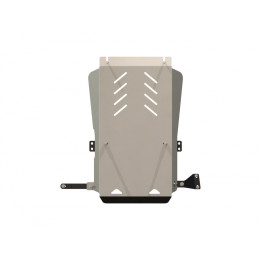 Aluminium Skid Plate for Transmission and Transfer Case, Steeler 4x4, Mitsubishi L200 2006 - 2009 - EDK.ro