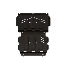 Steel Skid Plate for Engine Compartment, Steeler 4x4, Mitsubishi L200 2006 - 2015 - EDK.ro