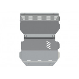 Aluminium Engine Compartment Skid Plate, Steeler 4x4, Mitsubishi L200, Fiat Fullback 2015 - Present - EDK.ro