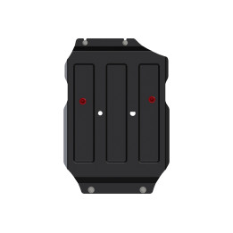 Steel Skid Plate for Transmission and Transfer Case, Steeler 4x4, Nissan Navara 2015 - 2020 - EDK.ro