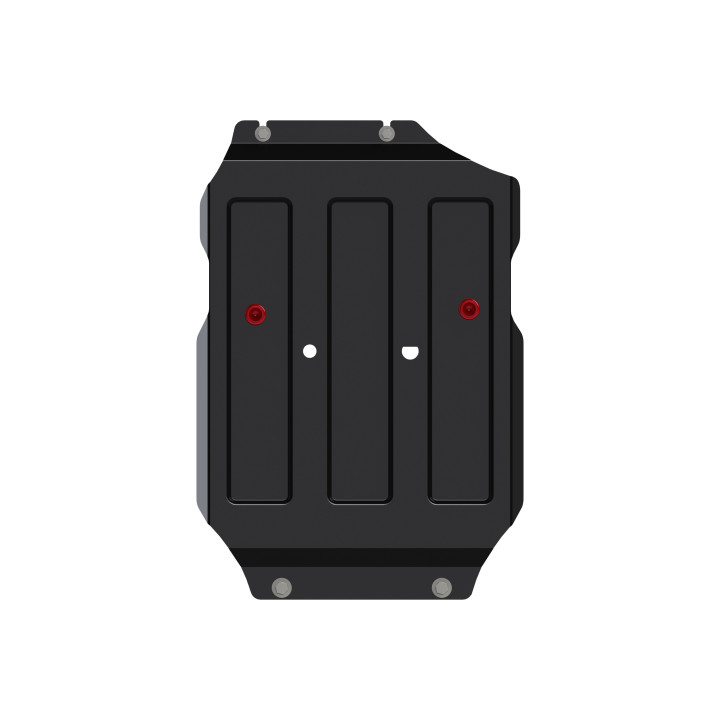 Steel Skid Plate for Transmission and Transfer Case, Steeler 4x4, Nissan Navara 2015 - 2020 - EDK.ro