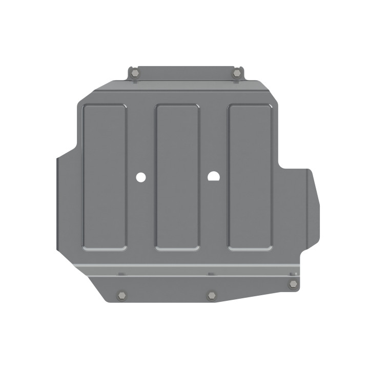Aluminium Engine Compartment Skid Plate, Steeler 4x4, Nissan Navara 2015 - Present - EDK.ro