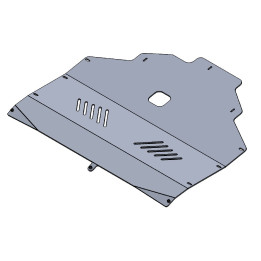 Aluminium Engine Compartment Skid Plate, Steeler 4x4, Opel Movano, Renault Master 2019 - Present - EDK.ro