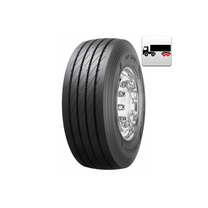 Anvelopă Camion Remorcă, Dunlop SP246, 245/70 R17.5 143/146J - EDK.ro