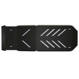 Steel Skid Plate for Fuel Tank, Steeler 4x4, SsangYong Musso 2021 - Present - EDK.ro