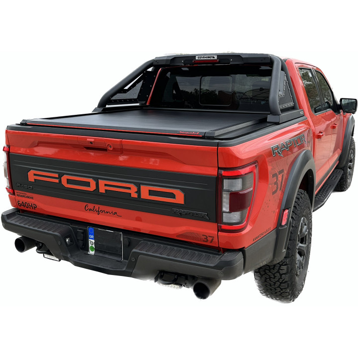 Spring Assisted Roll Top Tonneau Bed Cover, Tessera 4x4 Roll+, Ford F-150 Bed Length 5.5 Feet 2015 - 2020 - EDK.ro