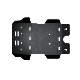Steel Engine Compartment Skid Plate, Steeler 4x4, Toyota Hilux 2015 - Present - EDK.ro