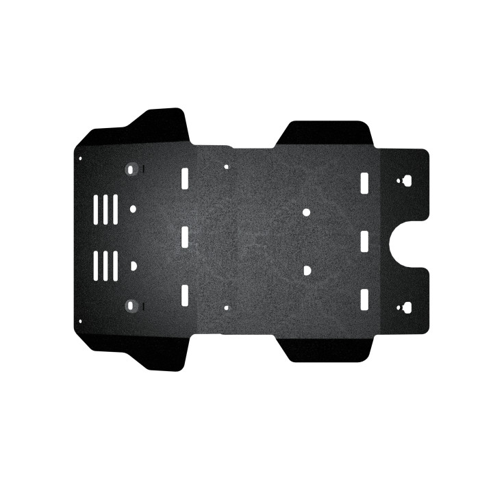 Steel Engine Compartment Skid Plate, Steeler 4x4, Toyota Hilux 2015 - Present - EDK.ro