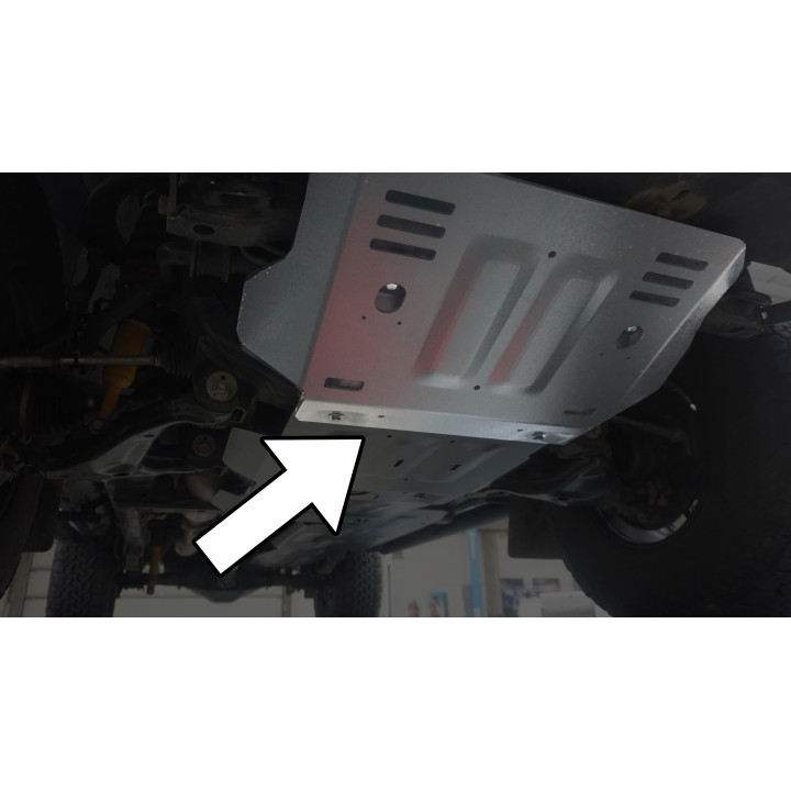 Scut Aluminiu pentru Compartiment Motor Ranforsat, Steeler 4x4, Toyota Hilux 2015 - Prezent - EDK.ro