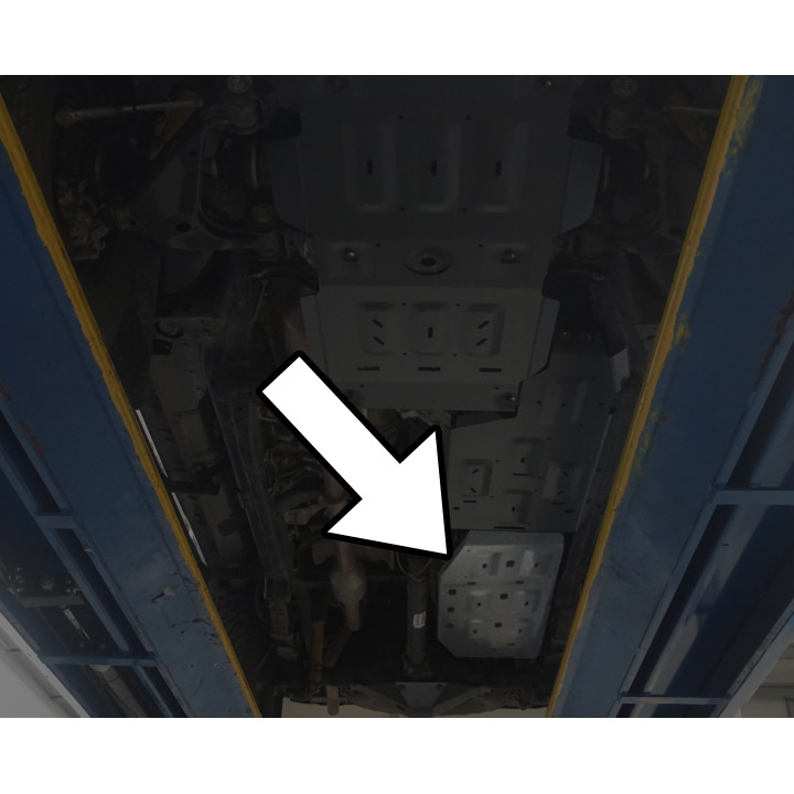 Scut Aluminiu pentru Rezervor de Combustibil Ranforsat, Steeler 4x4, Toyota Hilux 2015 - Prezent - EDK.ro
