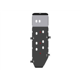 Steel Skid Plate for Fuel Tank, Steeler 4x4, Volkswagen Amarok 2009 - 2022 - EDK.ro