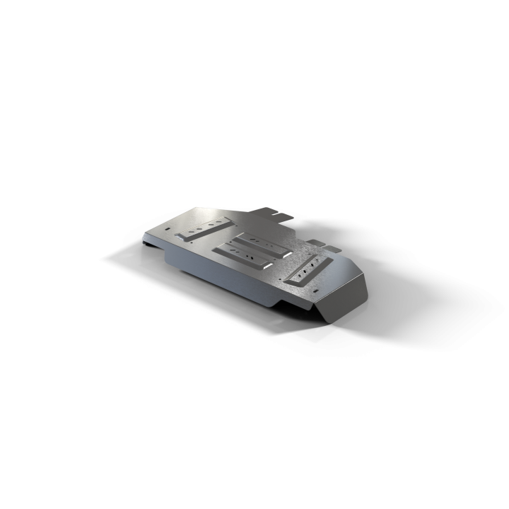 Aluminium Skid Plate for Reinforced Engine Compartment, Steeler 4x4, Volkswagen Amarok, Ford Ranger 2023 - Present - EDK.ro