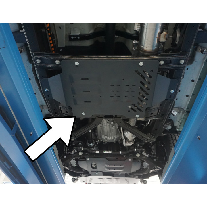 Scut Aluminiu pentru Capac Ranforsat pentru Tija de Direcție, Steeler 4x4, Volkswagen Amarok, Ford Ranger 2023 - Prezent - EDK.r