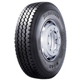 Truck Steer Tire, Bridgestone M840 Evo On/Off M+S, 315/80 R22.5 158/156G - EDK.ro