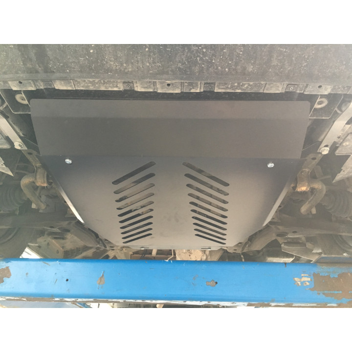 Aluminium Skid Plate for Transmission Housing and Engine Compartment Tie Rods, Steeler 4x4, Volkswagen Crafter, MAN TGE 2017 - P