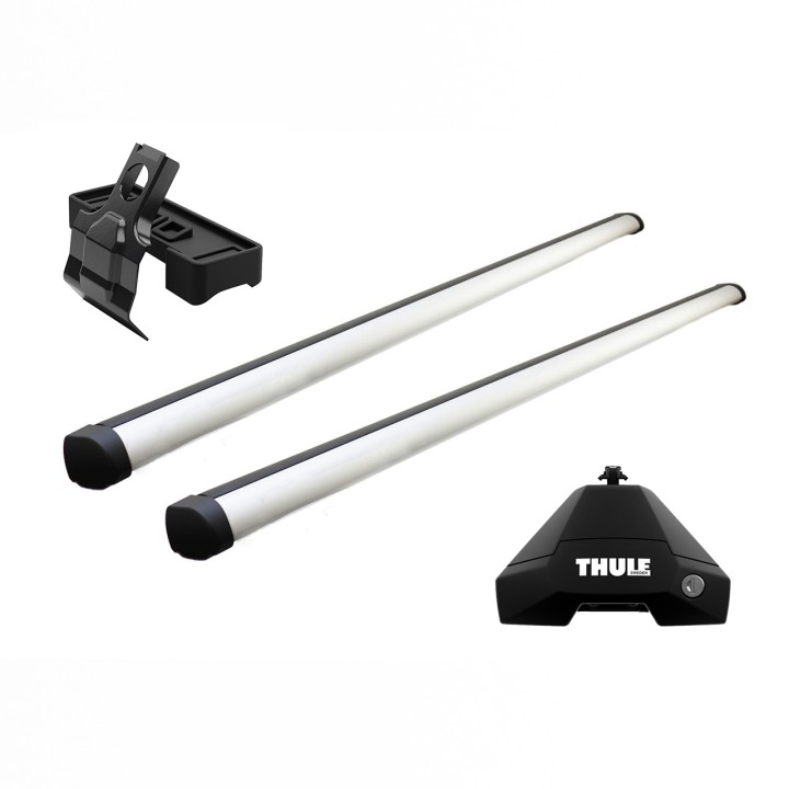 Roof Bars Thule Evo Clamp ProBar Silver Chevrolet Colorado Double Cab 2015 - Present - EDK.ro