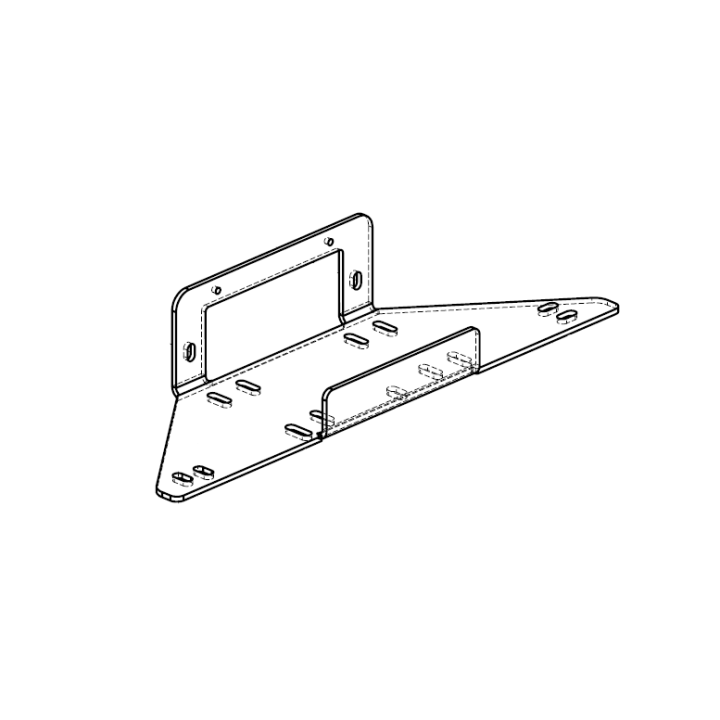 Winch Mounting Plate, Steeler 4x4, Dacia Duster 2018 - 2022 - EDK.ro