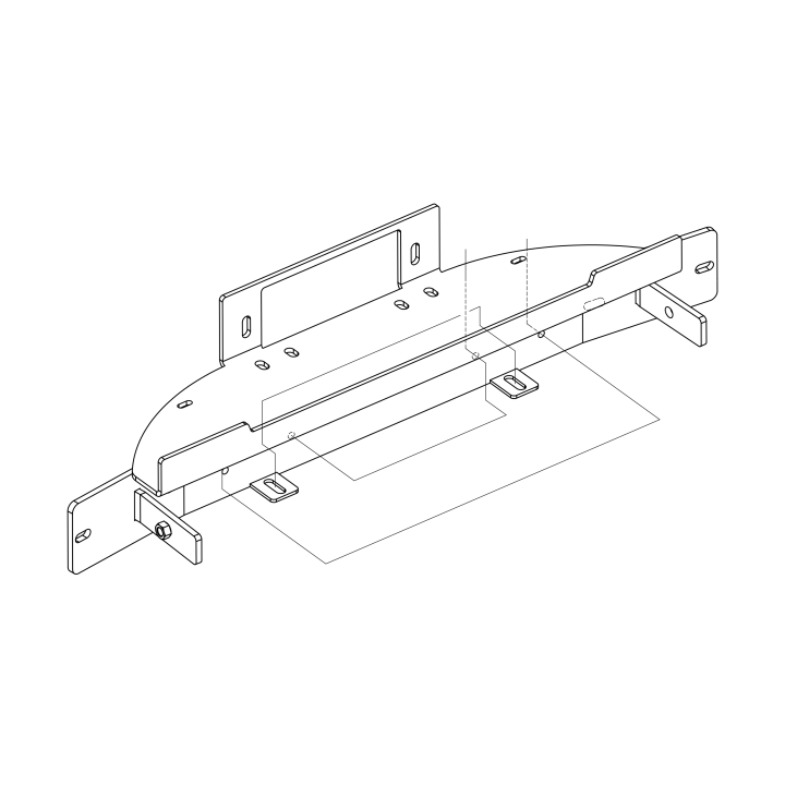 Winch Mounting Plate, Steeler 4x4, Ford Ranger 2016 - 2019 - EDK.ro