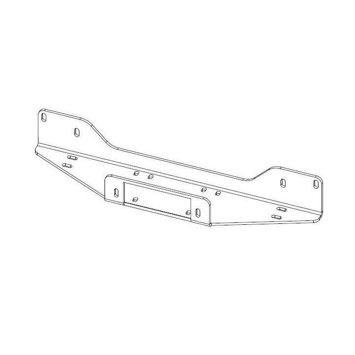 Placă de Montare Troliu, Steeler 4x4, Isuzu D-Max 2007 - 2011 - EDK.ro