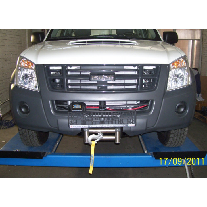 Winch Mounting Plate, Steeler 4x4, Isuzu D-Max 2007 - 2011 - EDK.ro