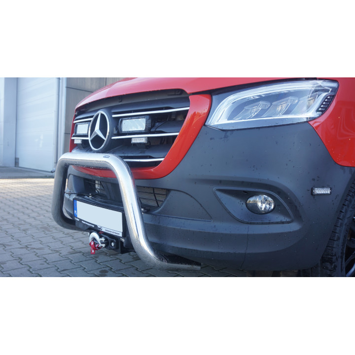 Winch Mounting Plate, Steeler 4x4, Mercedes-Benz Sprinter 2022 - Present - EDK.ro