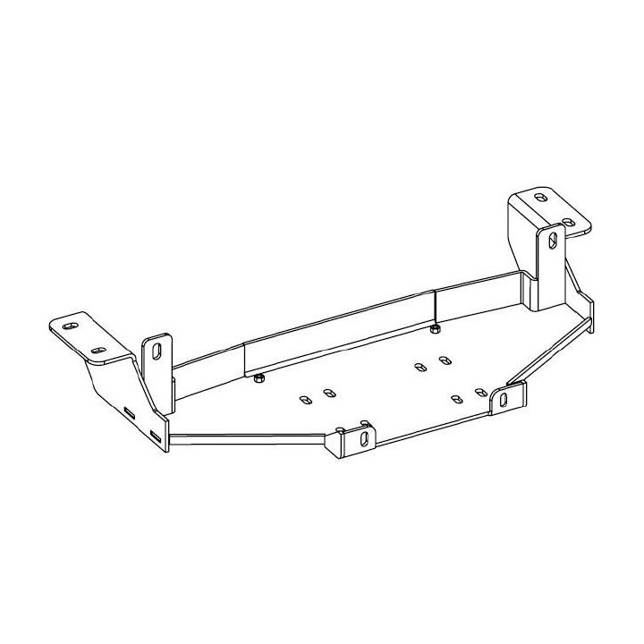 Winch Mounting Plate, Steeler 4x4, Mercedes-Benz X-Class 2017 - Present - EDK.ro