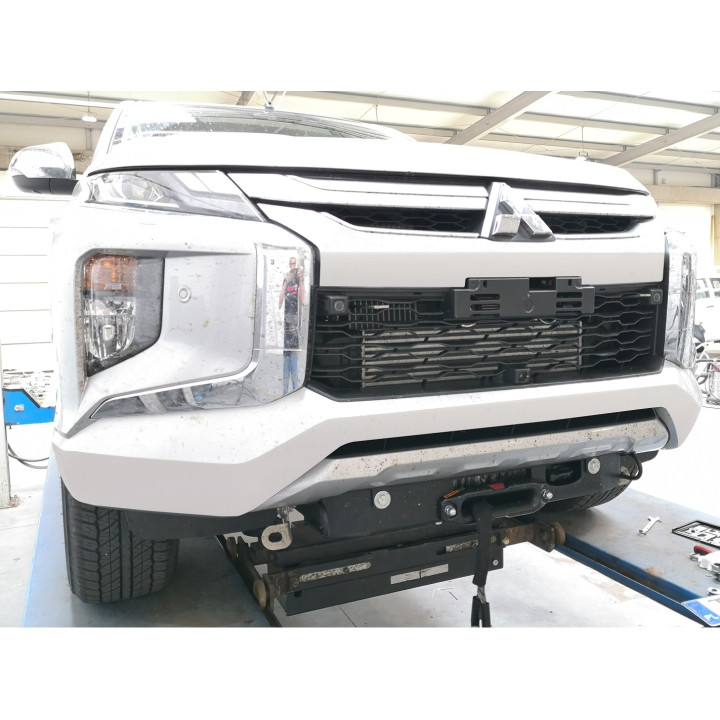 Winch Mounting Plate, Steeler 4x4, Mitsubishi L200 2018 - Present - EDK.ro