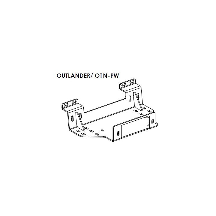 Placă de Montare Troliu, Steeler 4x4, Mitsubishi Outlander 2009 - 2012 - EDK.ro