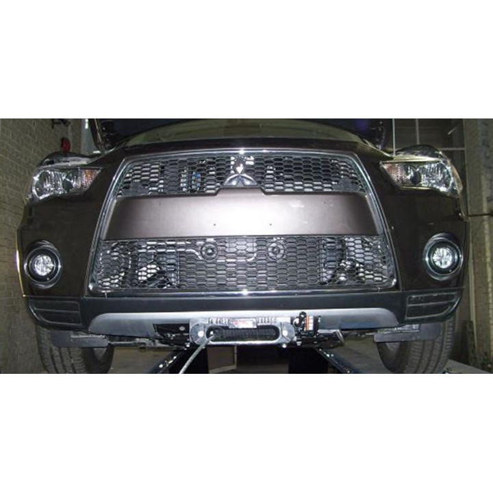 Winch Mounting Plate, Steeler 4x4, Mitsubishi Outlander 2009 - 2012 - EDK.ro
