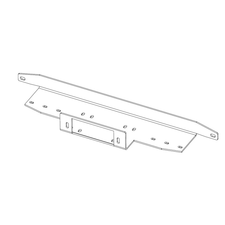Winch Mounting Plate, Steeler 4x4, Nissan Navara 2010 - 2015 - EDK.ro