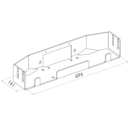 Winch Mounting Plate, Steeler 4x4, Suzuki Jimny 2012 - 2018 - EDK.ro