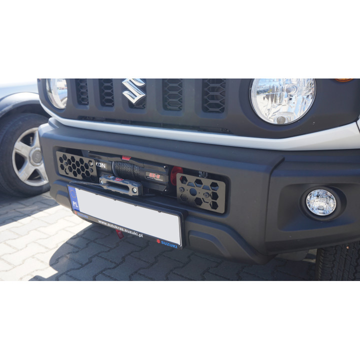 Winch Mounting Plate, Steeler 4x4, Suzuki Jimny 2018 - Present - EDK.ro