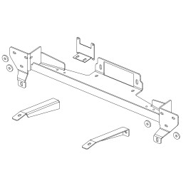 Winch Mounting Plate, Steeler 4x4, Volkswagen Crafter 2017 - Present - EDK.ro
