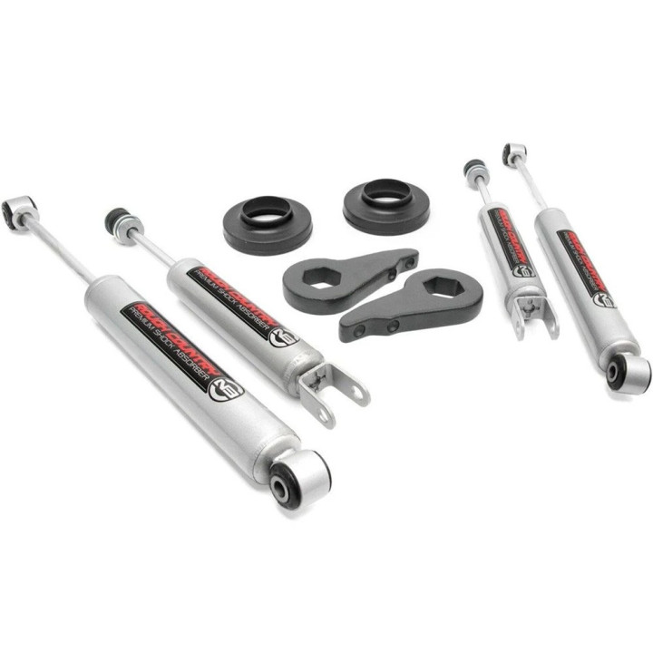 Suspension Lift Kit, Rough Country Lift 2 Inch, Chevrolet Avalanche 1500 2002 - 2006, Chevrolet Suburban 2000 - 2006, Chevrolet 