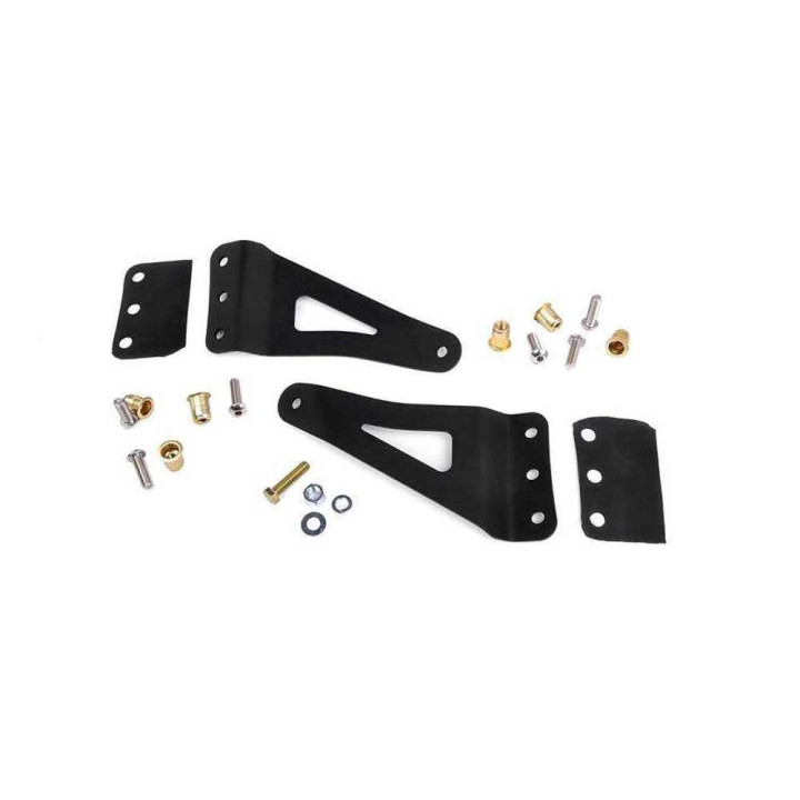Kit de Integrare Proiectoare LED Omologate Pentru Parbriz, Rough Country Upper windshield LED straight light bar 50" mounts, Che