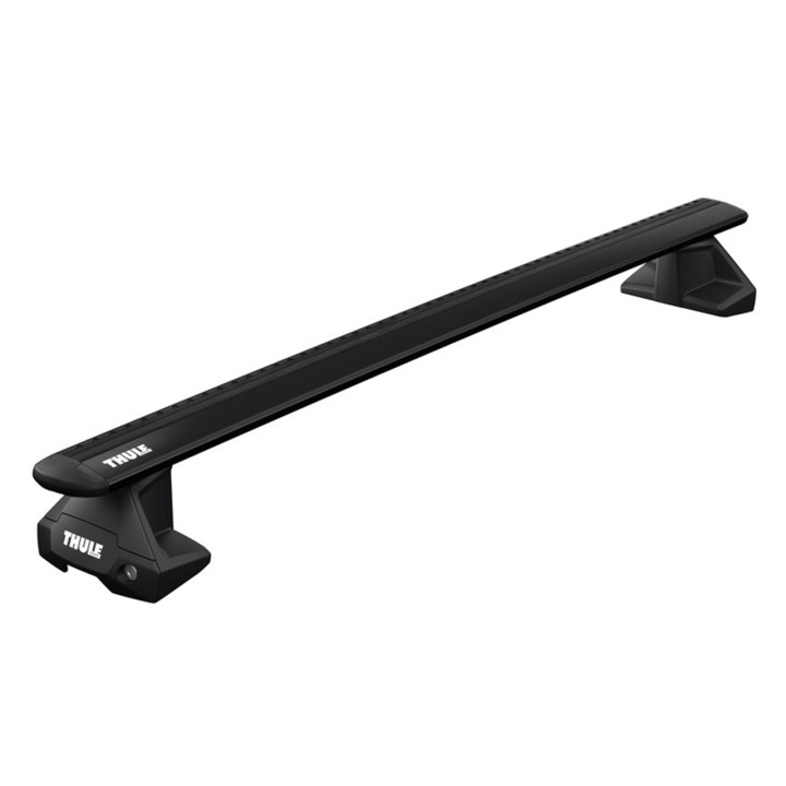 Roof Bars Thule Evo Clamp WingBar Evo Black Nissan Navara (D40) Double Cab 2005 - 2015 - EDK.ro